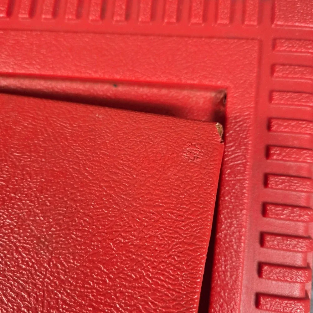 Vintage Red LEGO Carry Case Storage Box‎ with Assorted Building Blocks Bricks
